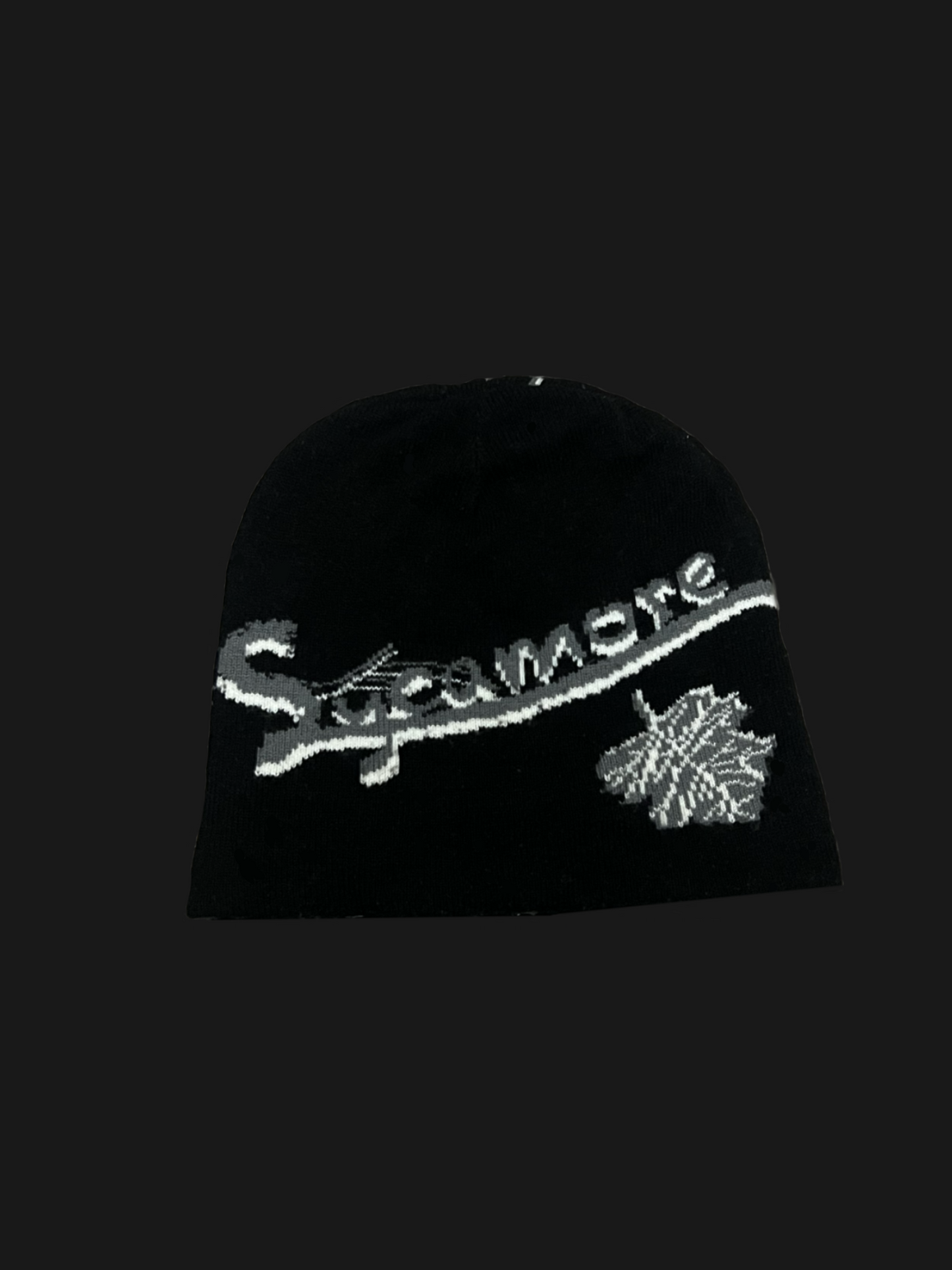 Family Tree Beanie - Shadow Black