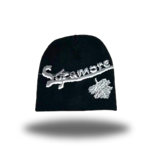 Family Tree Beanie - Shadow Black